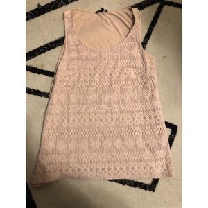 Neutral/nude colored tank top